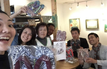 東北支援の模様